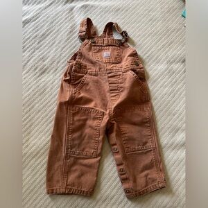 Carhartt Kids Tan Overalls